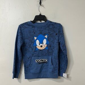 Blue Sonic the Hedgehog Sweatshirt